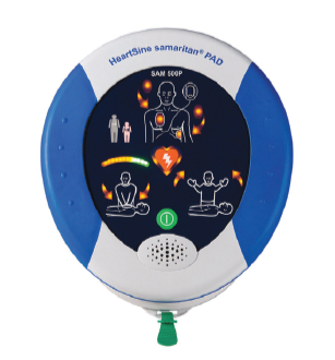 Полуавтоматический дефибриллятор HeartSine® Samaritan® PAD 500P (SAM 500P) с функцией CPR Advisor