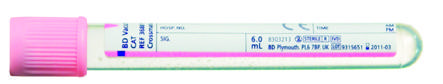 Пробирки с ЭДТА и апротинином BD Vacutainer®